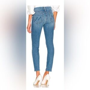 MOTHER Blue Skinny Jeans